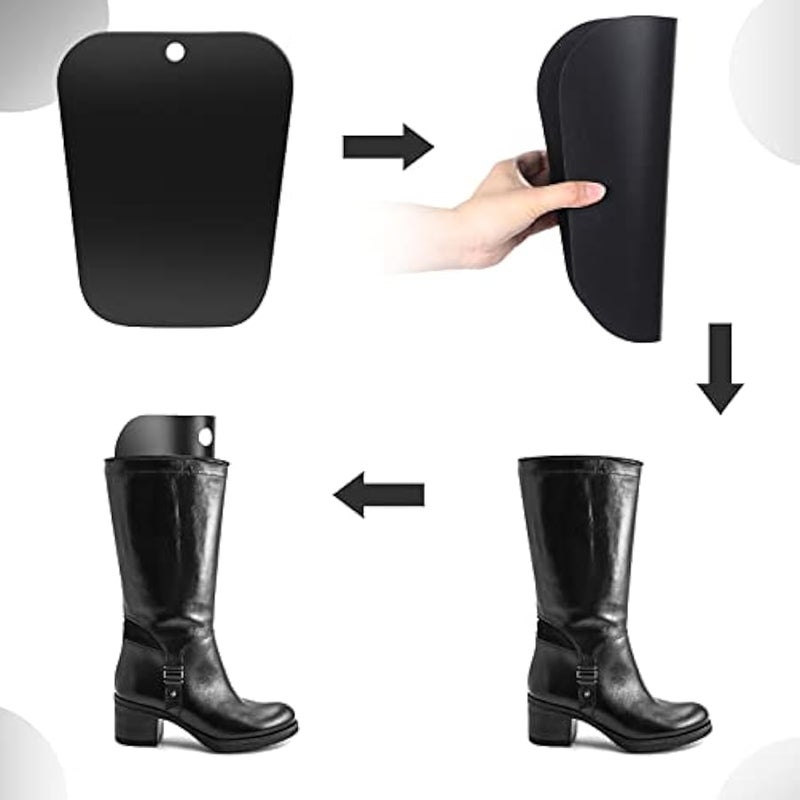 8 عبوات من حشوات شكل الحذاء الطويل للنساء والرجال - Image 3